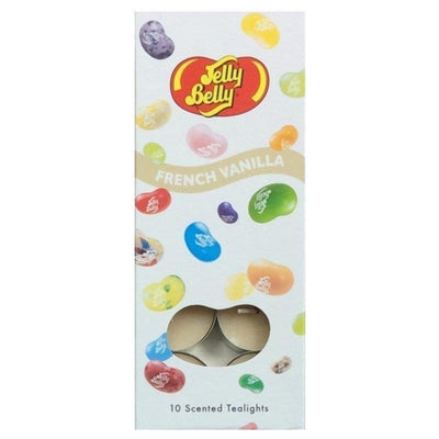 Jelly Belly Scented Tealights Vanilla 10 Pack - Case of 10