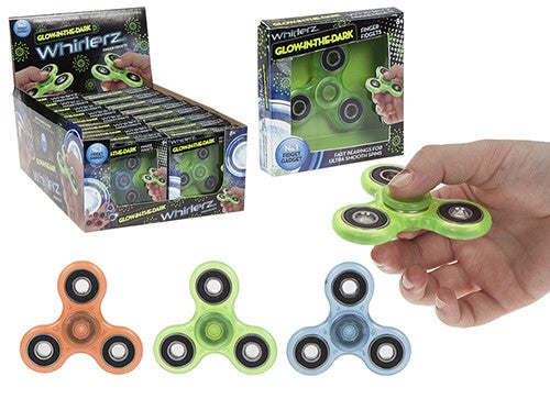Whirlerz Glow In The Dark Finger Fidget 