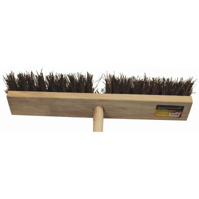 Blackspur Wood Broom Head Nat Bristle 18"