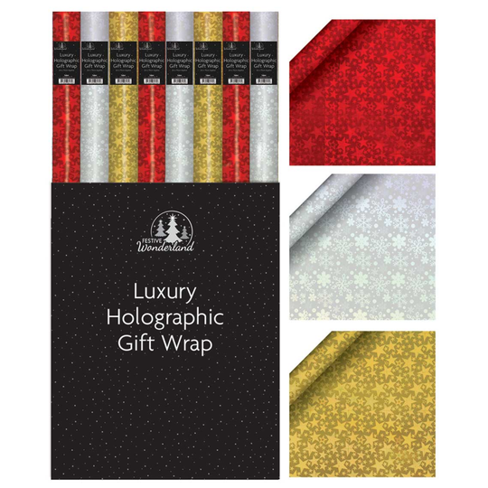 Gift Wrap Luxury Holographic 2m x 70cm