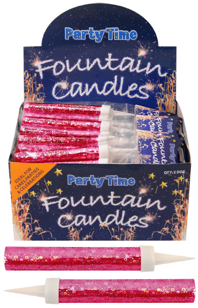 Fountain Ice Hot Pink Sparkling 12cm