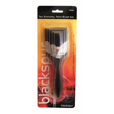 5 pack paint brushes